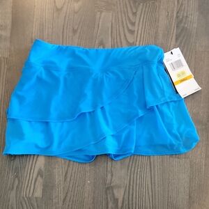 Blue Swim Skirt